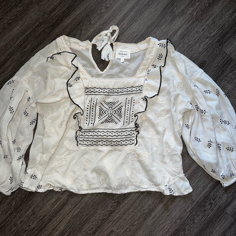 Böhme boho sleeve top